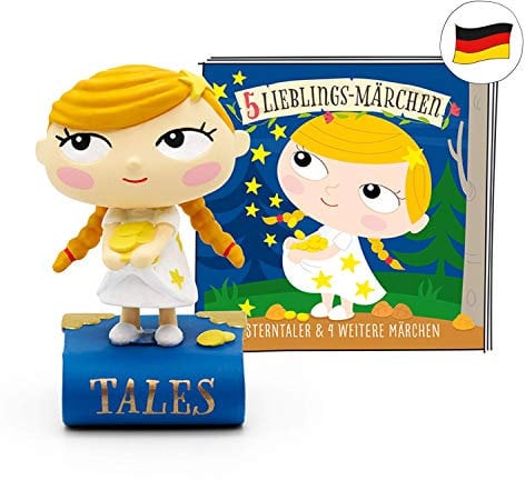 tonies Hörfiguren für Toniebox, 5 Lieblings-Märchen – Sternentaler und 4 weitere Märchen, Hörspiel für Kinder ab 3 Jahren, Spielzeit ca. 50 Minuten