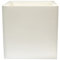 MACETERO DE POLIETILENO BLANCO 50x50 CM