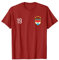 Luxemburg Nummer 19 Trikot Flagge Fußball # neunzehn T-Shirt