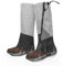 REAQUE Gamaschen, 900D Wasserdicht Anti-Reiß-Qualität Nylon-Gewebe, Verstellbare Anti Tear Schneestiefel Legging Gaiter, Gamaschen Herren Damen für Klettern, Skifahren,Trekking, Skifahren Winter