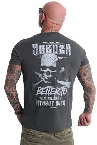 Yakuza Herren without Hope T-Shirt, Dark Shadow, S