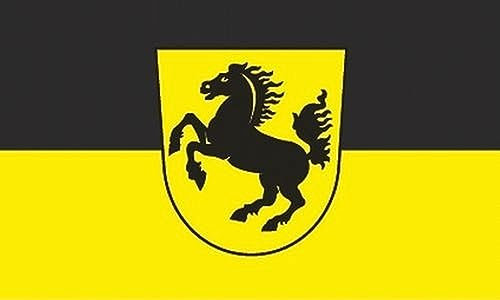 Fahne Flagge Stuttgart Stadt 90x150 cm Fahnen Flaggen Landeshauptstadt
