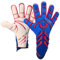 Renegade GK Apex Afterburn Trägerlose Profi-Fußball-Torwarthandschuhe | 4mm EXT Contact Grip | Blau & Violett Torwart Handschuhe (Größe 10, Erwachsene, Evo2 Negative Cut, Level 5.5)