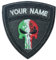 Patch Morale Tattico 2PCS, Patch Nome Personalizzabile con Gancio Fastener, Nastri Nome Personalizzati Morale Tattico Ricamato, Patch Militare per Caps Borse Gilet Uniformi Militari (Style #03)