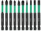 Saipor 10pcs 70mm Phillips PoziDriv Torx Screwdriver Bit Set, Magnetic 1/4 Inch Hex Shank Impact Driver Drill Bits, Phillips Cross Pozi Head Long Drill Bits Torx Bit Set