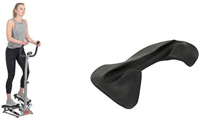 Sunny Health & Fitness Twist Stepper mit Lenker SF-S020027 + Nacken- und Schulterstützkissen NO. 075
