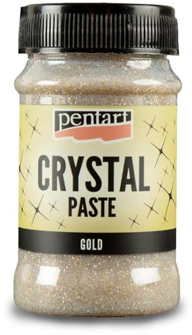 Pentart Kristallpaste 100 ml Gold, 1 Stück