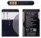Ersatzakku für BL-5C BL5C kompatibel zu Nokia 3110 6030 6230 6230i 6680 E50 N70 N91 6600 C2-01