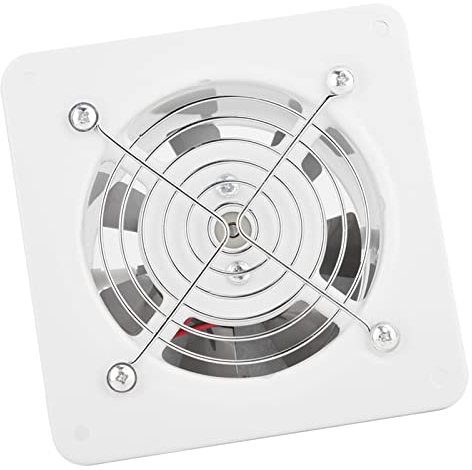 Aspiratore da Bagno, Aspiratore da Finestra per Bagno, Super Silenzioso per Uso Domestico Incorporato per Camera da Letto per Cucina e Bagno