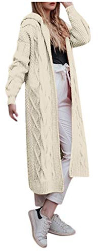 Dinglong Coprispalle Oro Cerimonia Cappotto Cardigan Maglione a Righe a Maniche Lunghe Casual da Donna con Tasche Coprispalle Oro Cerimonia Copricostume Completo Lino Donna Coprispalle Donna Elegante