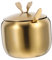 MAGICLULU Stainless Steel Seasoning Jar Set Spice Containers with Lids Spoon Sugar Condiment Storage Box for Kitchen