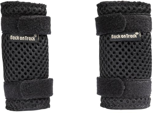 Back on Track Milo Handgelenkbandage für Hunde, 1 Paar | Welltex-Technologie-Futter, flexible Passform, atmungsaktives Netzgewebe, anatomisches Design für die tägliche