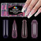 EBANKU 96PCS Poly Gel Nail Forms, Reusable Dual Forms for Polygel Multicolor Matte Stiletto Almond Square Nail Mold Acrylic Extension Tool for Home Salon Manicure
