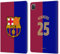 Head Case Designs Licenza Ufficiale FC Barcelona Kit per La Casa Campioni della Coppa di Spagna 2025 Custodia Portafoglio in Pelle Compatibile con Apple iPad PRO 11 2020/2021 / 2022
