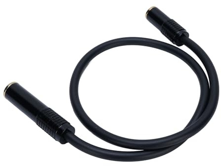 Fabater 6.35 Mm to 3.5 Mm Stereo Sound Cable with Golden Plug -in Binders, Innovative Design for Blender and Keyboards, Plugs and Games for Easy Use
