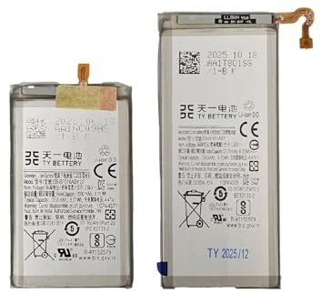 TY BETTERY® Battery compatible with Samsung Galaxy model EB-BF916ABY+EB-BF917ABY for Z FOLD 2 (Doppia batteria)