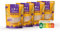 3Bears Porridge - Mohnige Banane I 4x400g veganes Porridge mit Vollkorn-Haferflocken I Mit rein natürlicher Süße und ohne Zusatzstoffe I auch als Oatmeal, Frühstücksbrei oder Overnight Oats