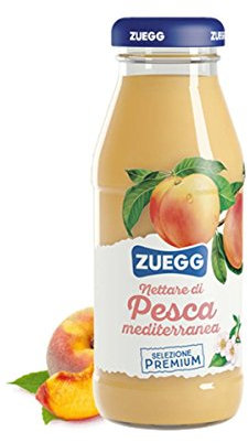 Succo Zuegg pesca ml. 200 x 12 bottiglie in vetro