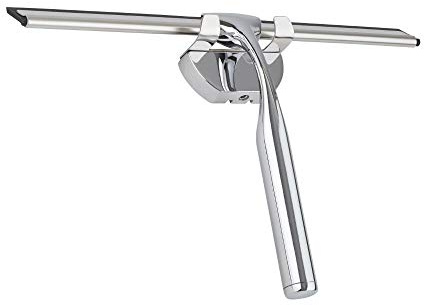 MILANO Stainless Steel Shower Squeegee Wall Hook Chrome