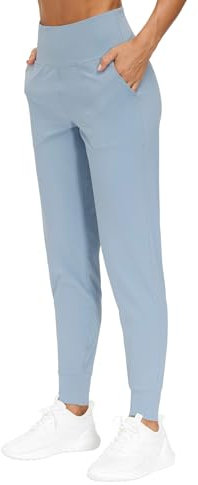 THE GYM PEOPLE Jogginghose Damen Sporthose Lang Yoga Hosen Leichte Sportleggings High Waist Freizeithose für Fitness, Wandern, Laufen