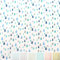MAGAM-Stoffe Zucker-Regen Baumwollstoff Kinderstoff Oeko-Tex Meterware 50cm (blau)
