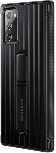 Samsung Protective Standing Smartphone Cover EF-RN980 für Galaxy Note20 Handy-Hülle, Schutz, ausklappbarer Standfuß, griffige Oberfläche, schwarz