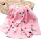 Snufie Babydecke 100% Bambus Baumwolle Extra Weich 100x80cm | Öko-Tex Standard 100| Kuscheldecke Flauschig | Premium Babydecken für Junge und MädchenSnufie Soft Comfort Babydecke Rosa