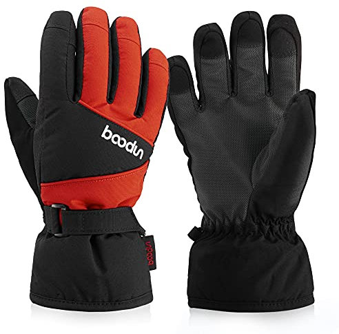 Arcweg Handschuhe Kinder Jungen Winter Warm Winterhandschuhe Skihandschuhe Fahrradhandschuhe Mädchen rutschfest Wasserdicht Gloves Laufhandschuhe Fingerhandschuhe Sport Wandern Laufen Ski