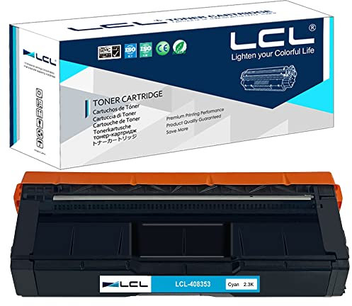LCL Remanufactured Toner 408353 M C250 M C250FWB PC300W als Ersatz für Ricoh M C250 M C250FWB PC300W (Cyan)