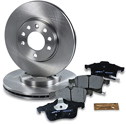 ATEC Germany Bremsenset Vorderachse inkl. Bremsscheiben Ø 280 mm Belüftet + Bremsbeläge Vorne Kompatibel mit OPEL ASTRA H, COMBO, CORSA C (X01), MERIVA A (X03), MERIVA B (S10), ZAFIRA B (A05)