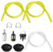 11 Kit de Filtro de Combustible Universal, 2.5mm 3mm Mangueras de Gasolina de Motosierra Repuestos, Tubo Carburador Desbrozadora Filtros, Bomba de Carburador, Bombilla de Imprimación para Cortacésped