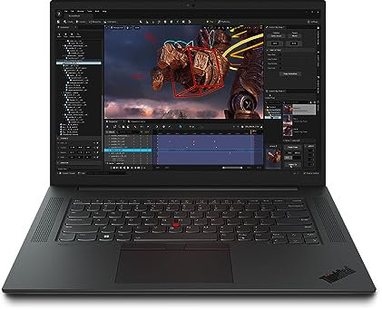 Lenovo ThinkPad P1 Gen 6 Laptop (2023 Model) - Intel 13th Gen i7-13700H 14C, NVIDIA RTX 2000 Ada 8GB, 32GB RAM, 1TB NVMe SSD, 16 4K OLED Touch 400 Nits, Windows 11 Pro
