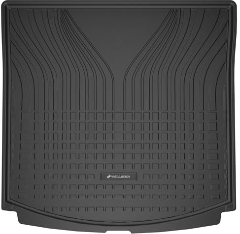 WALSER Premium Kofferraumwanne für VW Touran (1T3) 05/2010-05/2015, 100% passgenaue Kofferraum Schutzmatte - Made in EU, robuste Antirutschmatte Auto, Antirutschmatte Kofferraum