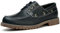 SL-Saint Hecho a Mano de los Hombres clásicos Boat & Deck Zapatos Moc Toe Lace Up Cómodo Moda Casual Náuticos (Azul, Adulto, Hombre, 41, Números, Sistema Tallas Calzado EU, Mediano)