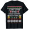 Lustiges Dart Kostüm Ugly Christmas Sweater Weihnachtspulli T-Shirt