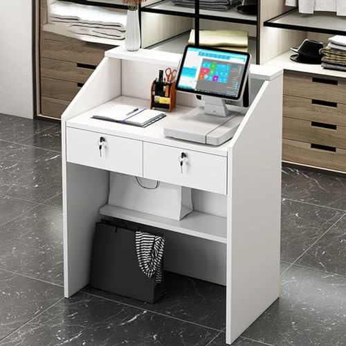 Tresen Bar Theke, Kleiner Empfangstresen für Kleine Räume, Moderner Empfangstresen, für Büro/geschäft