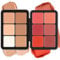 12 Farben Concealer & Rouge Palette, 2 in 1 Matte Creme Rouge Concealer Palette, Langlebig, wischfest, natürlich aussehend, verblendbar, Mattes Finish Rouge Concealer Gesicht Make-up-Palette (#01)