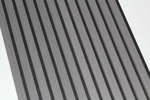 Acupanels Sound-Absorbing Acoustic Panels, 270x60cm/12.4kg, Wall & Ceiling Mountable, Decorative Wood Panelling and Soundproofing for Living Room, Dining Room, Bedroom, Office, Salon (Grey Oak)