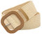 UxicRuya Ceinture Large En Paille Tissée pour Femmes, Rétro, élastique, 50mm de Large, Slim, Boho, pour Femmes, Jeans, Fête D'anniversaire, Blanche