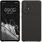 kwmobile Hülle kompatibel mit Samsung Galaxy A72 Hülle - Silikon Handy Case - Handyhülle weiche Oberfläche - kabelloses Laden - Dunkelgrau