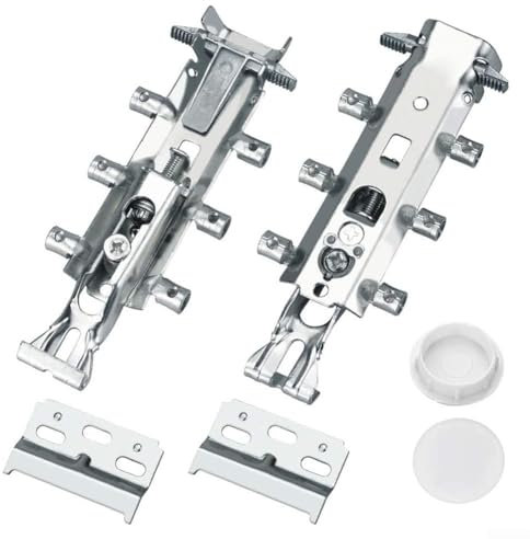 2 Stück verdeckte Spinnenhalterungen für Küchenschränke, Wandhalterung