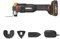 WORX Outil Multifonction sans Fil Brushless 20V WX698, multimatériaux, Fixation Universelle, livré avec 2 lames, 1 patin de ponçage, 20 papiers abrafis, 1 batterie 2Ah et chargeur rapide