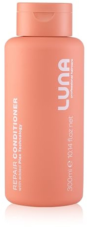 Luna Professional Haircare Repair Conditioner for Dry Damaged Hair - Reconstructing Beauty Formula for Softer, Resilient Locks - Restorative Conditioner for Women - 300ml