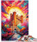 1000-teiliges Puzzle für Erwachsene Windsor Castle DIY-Puzzlespielzeug Helfen Sie dem Gehirn süchtig machende Spielzeuge zu trainieren um Geduld zu fördern 26x38cm
