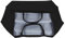 Gutekissen® Klappmatratze Faltmatratze Gästematratze 3MAT Saw (Tasche fϋr 195x65x5, Saw Schwarz)