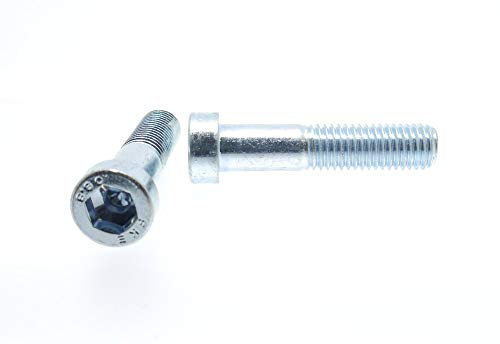 2 Stk Zylinderschrauben DIN 6912 - M20 x 45 mm - Stahl 8.8 galv. verzinkt