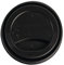 Fiesta Green Coffee Cup Lids 340 ml / 12 oz (Pack of 50), Black, Material: CPLA, Size: 17(H) x93(Dia) mm, Suitable for Temperatures Up To 100°C, BS EN13432 Certified, DS055