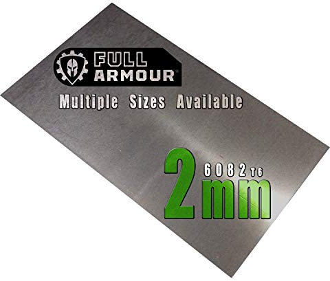 2mm Aluminium Sheet Plate - Grade 6082 T6 (100mm x 150mm)