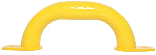 250mm Grab Handle Safety Yellow Heavy Duty Steel Grip Bar