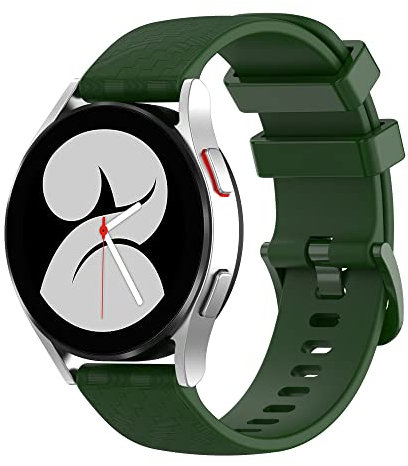 BoLuo 20mm Uhrenarmbänder für Huawei Watch GT3 42mm /Watch GT2 42mm, Silikon Ersatzband Uhrenarmband Armbänder für Coros Pace 2 /Coros Apex 42mm /Ticwatch E3 / Polar Ignite/Polar Unite (Amy grün)